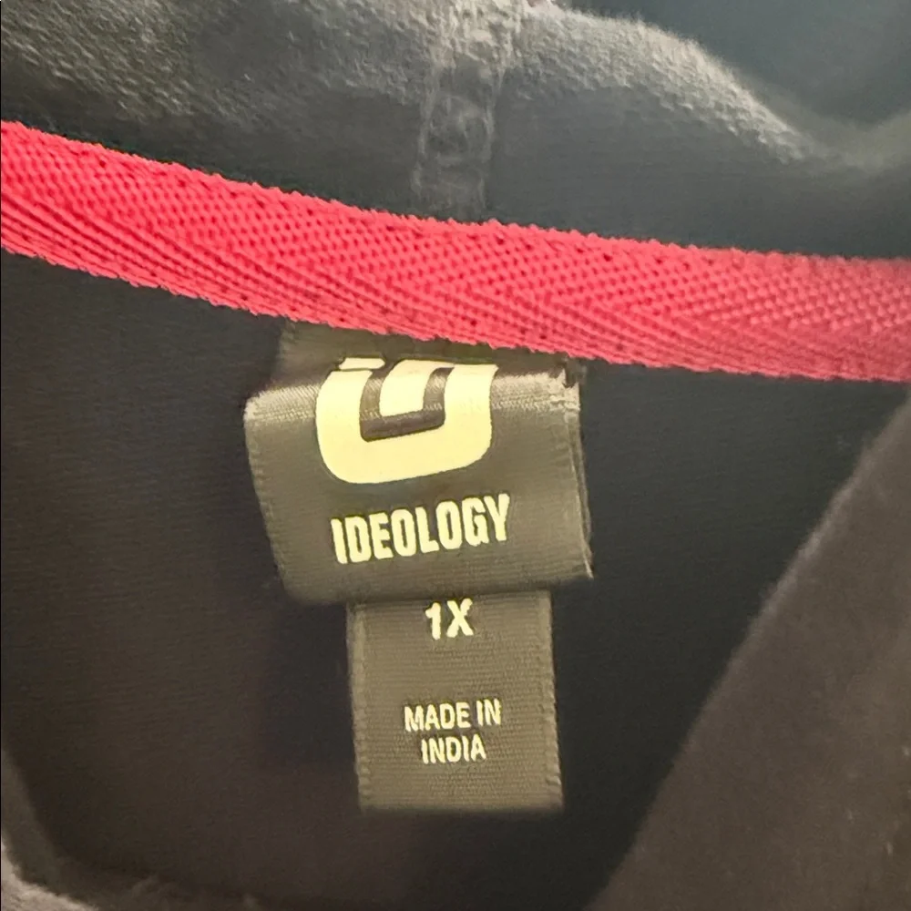 Ideology Black Sleeveless Hoodie - Picture 5 of 5